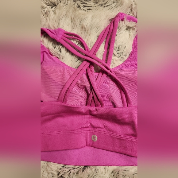 Victoria's Secret Strappy Back Sports Bra Sz XXL NWT Pink - Picture 3 of 5